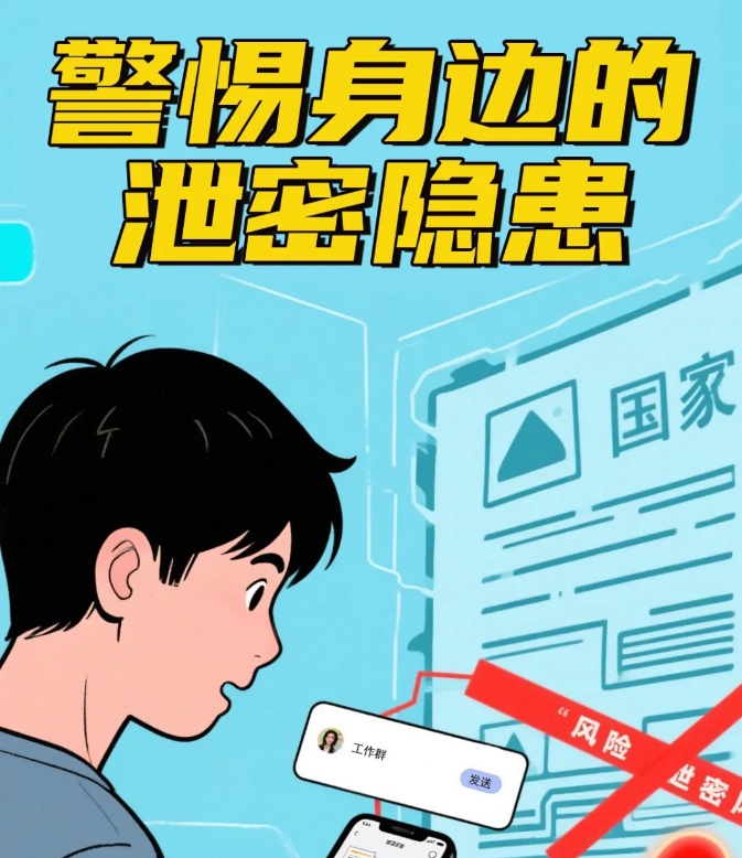 2025年全国保密宣传教育月丨警惕身边的泄密隐患